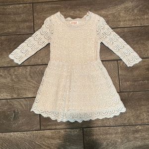 Knit toddler dress